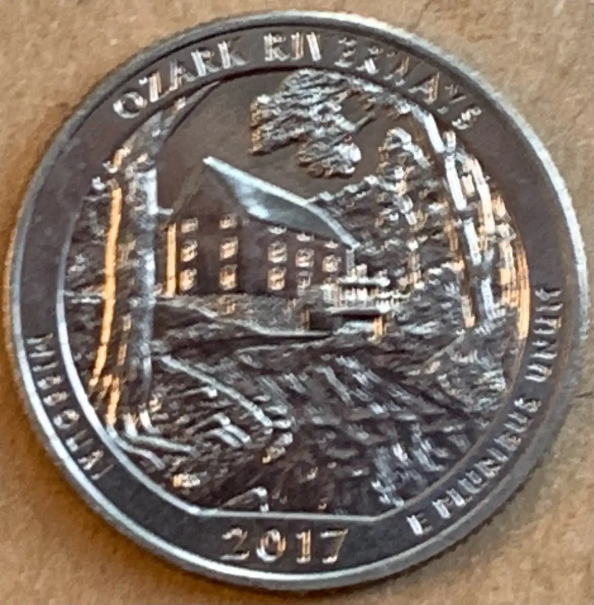 2017--S-Ozark-Riverways-Washington-Quarter-Found-In-Customer-Wrapped-Roll